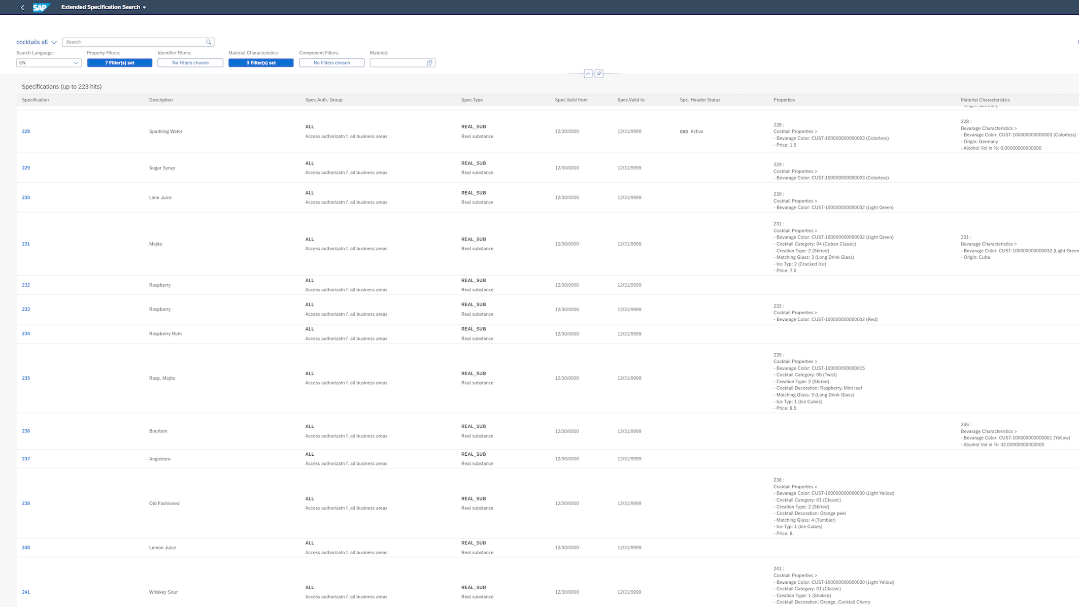 sophisTex Extended Search+