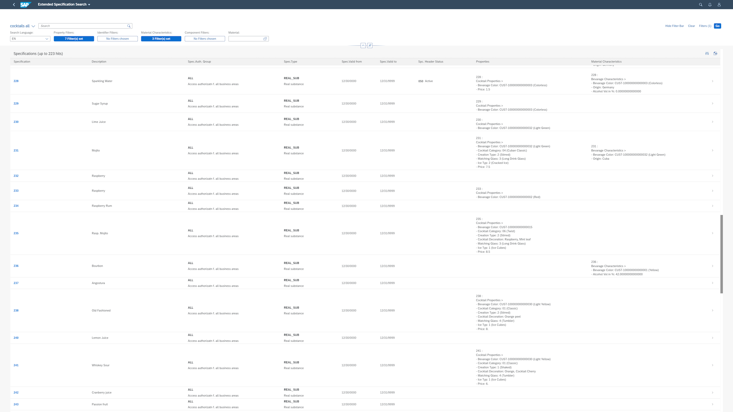 sophisTex Extended Search+